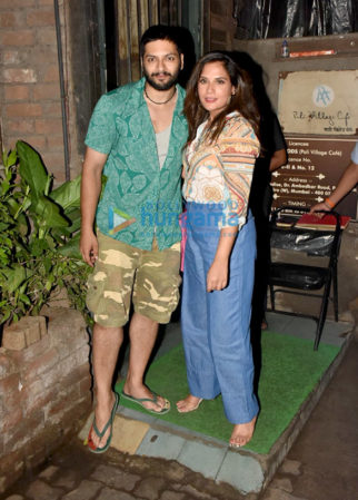 Photos: Richa Chadda, Ali Fazal and Krishika Lulla spotted at Pali Village Cafe in Bandra