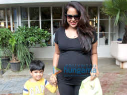 Photos: Sameera Reddy spotted at Sequel in Bandra