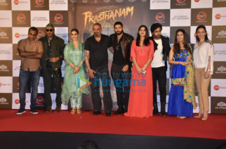 Photos: Sanjay Dutt, Manyata Dutt and others snapped attending the teaser launch of Prasthanam