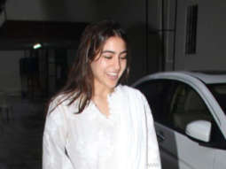 Photos: Sara Ali Khan snapped at the Dharma Productions’ office in Bandra