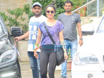 Photos: Shraddha Kapoor and Dharmesh Yelande spotted at a dance class in Andheri