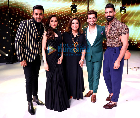 photos sidharth malhotra parineeti chopra madhuri dixit and others snapped promoting jabariya jodi on sets of dance deewane 4