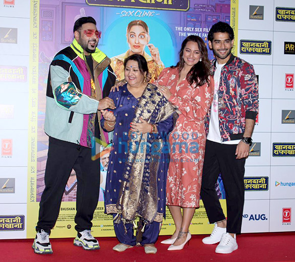 photos sonakshi sinha and badshah grace the launch of a song from their film khandaani shafakhana 6