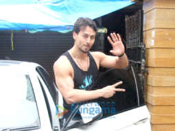 Photos: Tiger Shroff snapped outside the gym