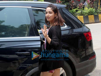 Photos: Yami Gautam spotted at Diva Yoga