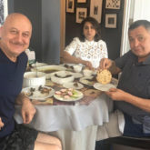 Rishi Kapoor savours 'aate ka phulka' with Neetu Kapoor, thanks Anupam Kher for wonderful meal