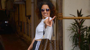 Sanya Malhotra spotted at K1 office in Andheri