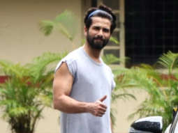 Shahid Kapoor and Mira Rajput with daughter spotted at Gym, Bandra