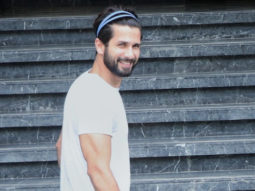 Shahid Kapoor snapped at the gym