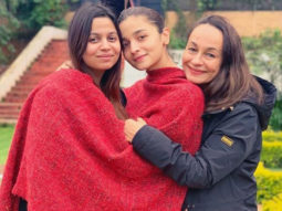 Snuggle Bugs: Alia Bhatt posing with mother Soni Razdan and sister Shaheen Bhatt is your daily dose of cuteness!