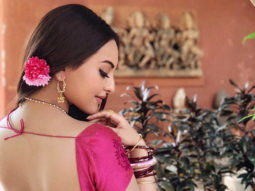 Sonakshi Sinha begins the next schedule of Dabangg 3 on a floral note!