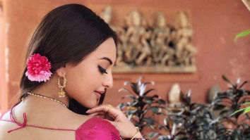 Sonakshi Sinha begins the next schedule of Dabangg 3 on a floral note!