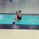 VIDEOS: Sushmita Sen and boyfriend Rohman Shawl enjoy during a pool day with her kids