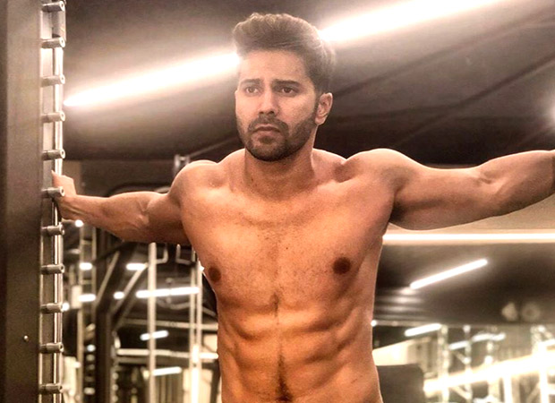 Varun Dhawan is all set to announce something exciting with a SHIRTLESS picture!