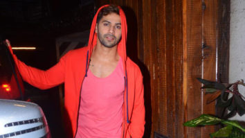 Varun Dhawan snapped at the gym in Juhu