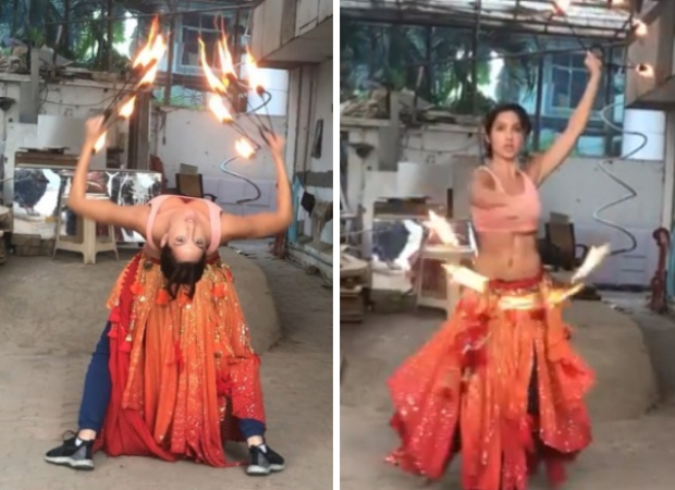 WATCH VIDEO: Nora Fatehi training with fire-hoops for ‘O Saki Saki’ is one video you shouldn’t miss! WATCH VIDEO: Nora Fatehi training with fire-hoops for ‘O Saki Saki’ is one video you shouldn’t miss!