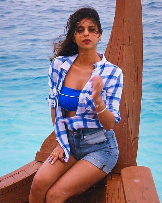 Wohoo!! Suhana Khan is setting the internet on fire with her latest photo from Maldives and it is complete beachy goals