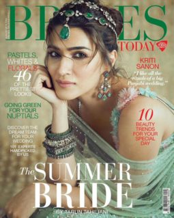 Kriti Sanon On The Covers Of Brides Today
