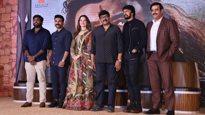 Celebs grace the trailer launch of Syeraa Narasimha Reddy | Part 1