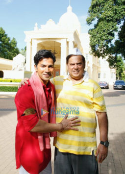 On The Sets Of The Movie Coolie No. 1
