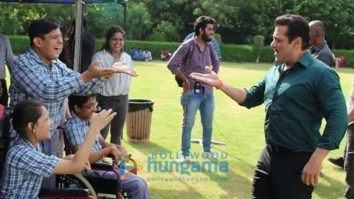 On The Sets of the movie Dabangg 3