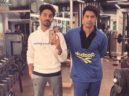From co-stars to gym buddies, Varun Dhawan and Aparshakti Khurrana have got their swag on in this selfie