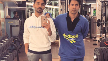 From co-stars to gym buddies, Varun Dhawan and Aparshakti Khurrana have got their swag on in this selfie