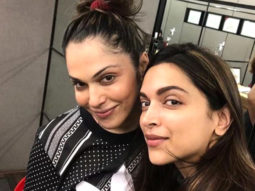 Isha Koppikar shares post-workout selfie with Deepika Padukone