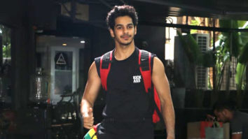Ishaan Khatter spotted outside Antigravity Gym Bandra