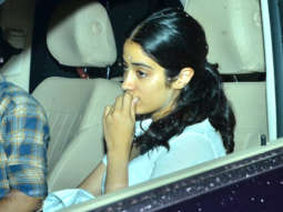 Janhvi Kapoor snapped in Versova