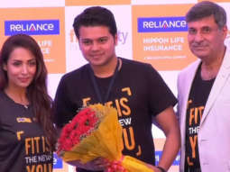 Malaika Arora at the launch of #WalkPeChal campaign by Reliance Nippon Life Insurance