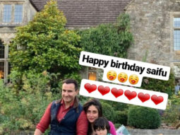 PHOTO ALERT: Saif Ali Khan celebrates his 49th birthday with Kareena Kapoor Khan and Taimur Ali Khan in London