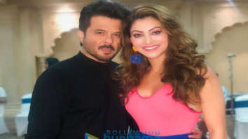 on the sets of the movie Pagalpanti