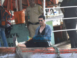 Photos: Akshay Kumar and Kiara Advani snapped at the Madh Jetty