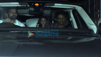 Photos: Alia Bhatt snapped post a meeting at Sanjay Leela Bhansali’s office in Juhu