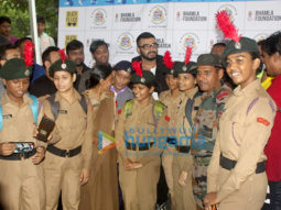 Photos: Arjun Kapoor snapped attending the Bhamla Foundation Beach Cleaning drive in Bandra