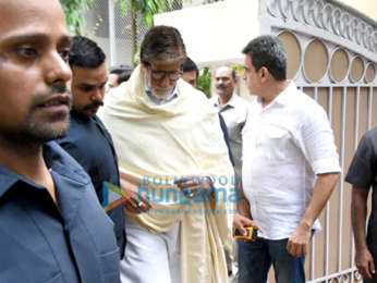 Photos: Celebs attend Hrithik Roshan's grandfather J.Om Prakash's funeral