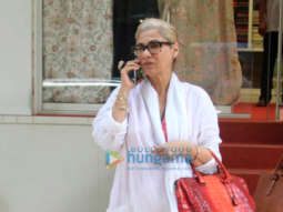 Photos: Dimple Kapadia spotted in Khar