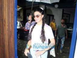 Photos: Jacqueline Fernandez spotted at a dubbing studio in Bandra