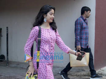 Photos: Janhvi Kapoor and her trainer Namrata Purohit spotted at Pilates studio