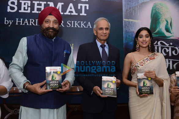 photos janhvi kapoor snapped at the launch of the book calling sehmat 1