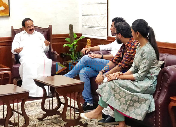 photos john abraham bhushan kumar nikkhil advani and others snapped meeting the vice president of india venkaiah naidu 3