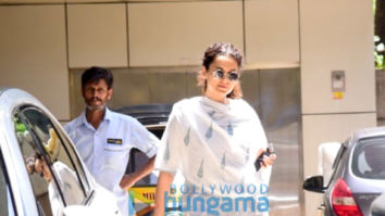 Photos: Kangana Ranaut spotted at dance class at Link Road
