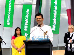 Photos: Karan Johar snapped hoisting the Indian Flag in Melbourne