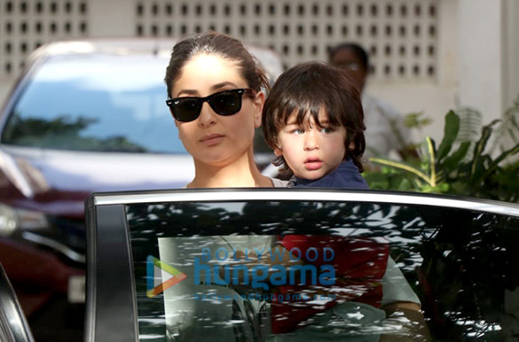 Photos: Kareena Kapoor Khan and Taimur Ali Khan spotted at Bandstand in Bandra