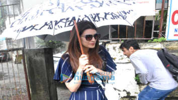 Photos: Kriti Sanon and Neha Sharma spotted at Kromakay salon in Juhu