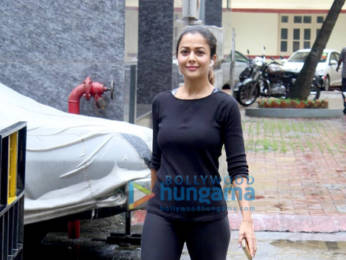 Photos: Malaika Arora and Amrita Arora snapped at I Think Fitness in Bandra