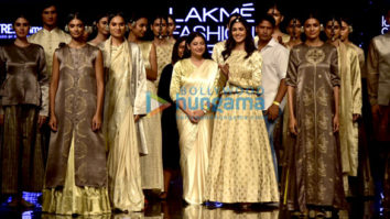 Photos: Mrunal Thakur turns showstopper at Lakme Fashion Week Winter/Festive 2019