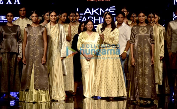 Photos: Mrunal Thakur turns showstopper at Lakme Fashion Week Winter/Festive 2019