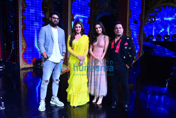 photos prabhas and shraddha kapoor snapped on sets of nach baliye 9 promoting their film saaho 2